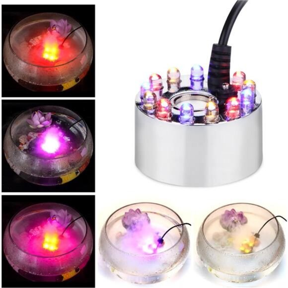 Aluminum Mist Maker Water Fountain Pond Fogger Air Humidifier Mini Fog Machine - Picture 2 of 7